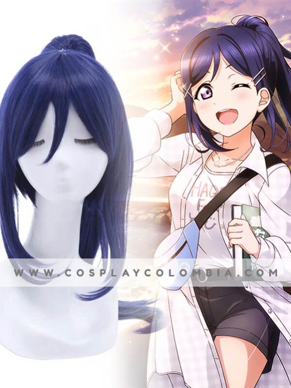 Love Live matsuura kanan Peluca Tienda cosplay colombia cotton galaxy bogota 01