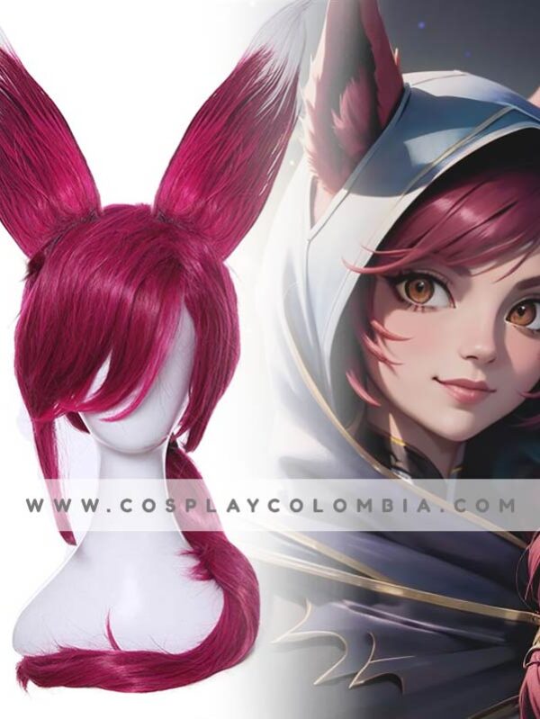 PelucaXayah league of legends tienda cosplay colombia cotton galaxy 00