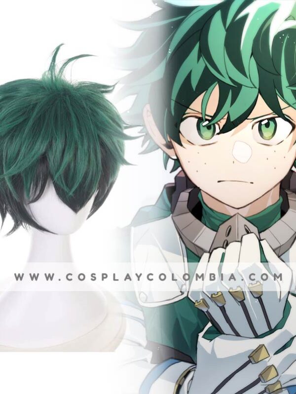 peluca deku midoriya izuku cosplay colombia tienda cotton galaxy bogota 01