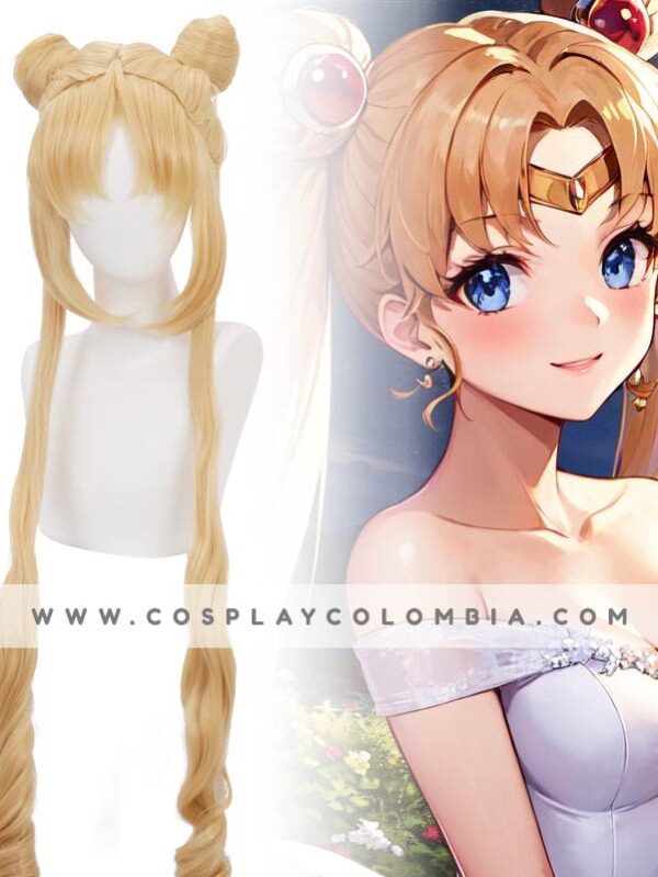 peluca serena usagui sailor moon cosplay cotton galaxy tienda colombia 00