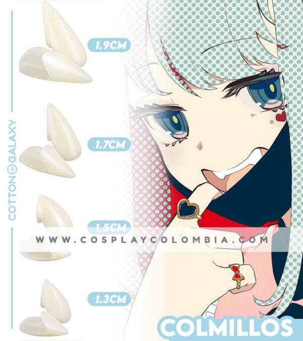 Colmillos vampiro hallowen bogota cosplay colombia 1