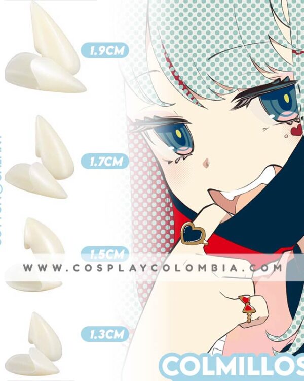 Colmillos vampiro hallowen bogota cosplay colombia 1