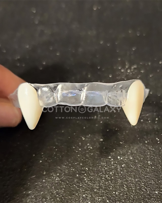 Colmillos Vampiro Elfo para Cosplay 4 Tamaños - Imagen 3