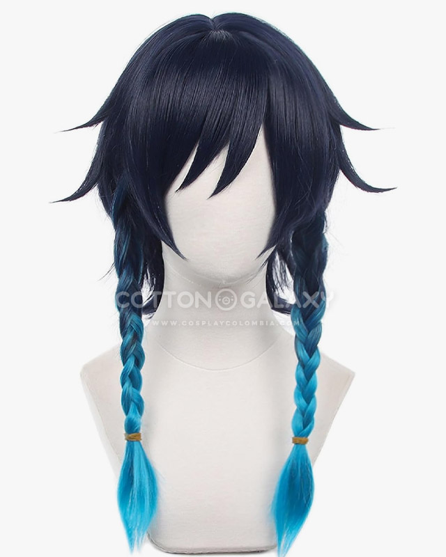 Genshin Impact Venti Peluca Cosplay - Imagen 2
