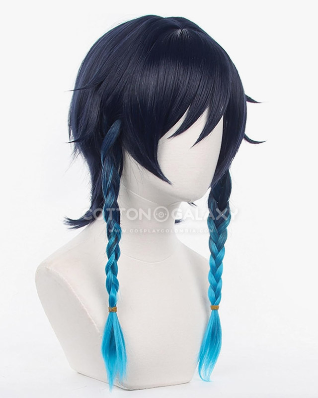 Genshin Impact Venti Peluca Cosplay - Imagen 3