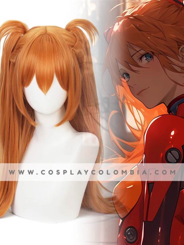 Pelcua asuka Langley cosplay evangelion colombia cotton galaxy tienda bogota 01