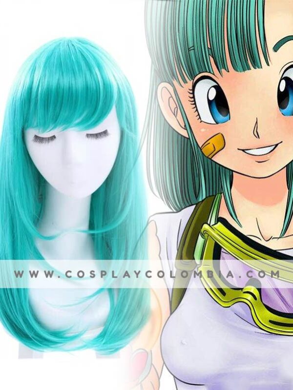 Tienda cosplay en colombia cotton galaxy bulma peluca 01