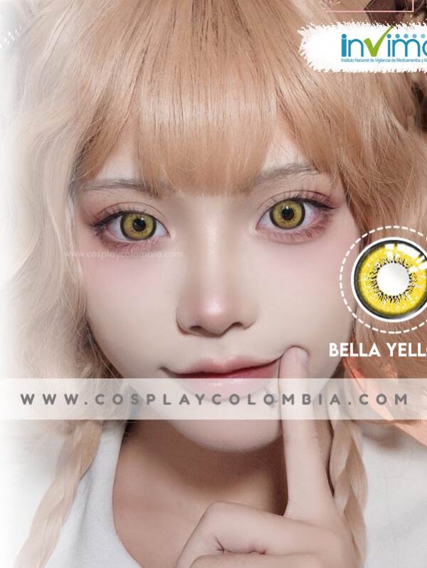 Bella Yellow lentes de contacto invima colombia cosplay colombia tienda kpop 01