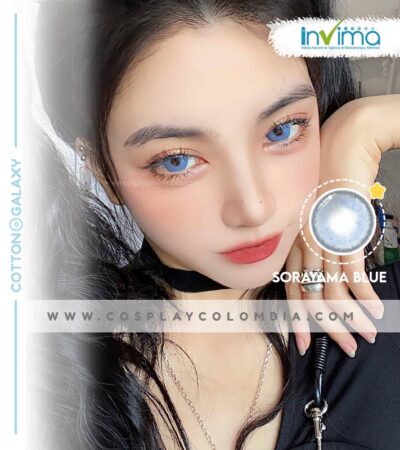 Sorayama Blue lentes de contacto invima colombia cosplay colombia tienda kpop 01
