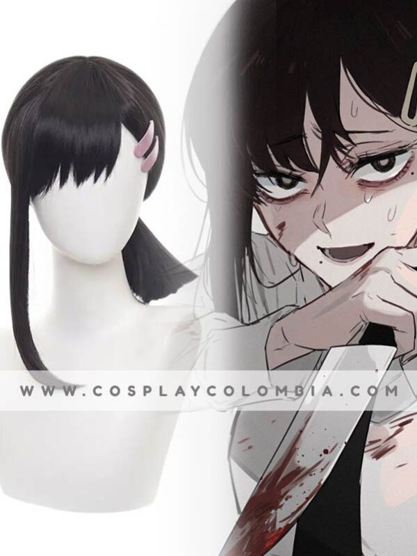 peluca kobeni chainsaw man bogota cosplay colombia tienda cotton galaxy 01