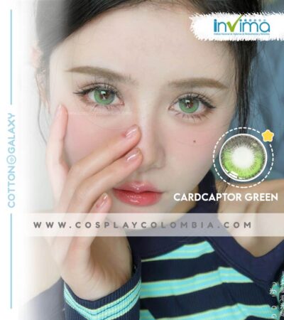 Cardcaptor Green lentes de contacto invima colombia cosplay colombia tienda kpop douyin 001