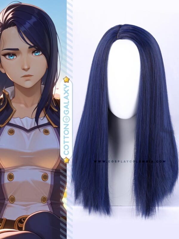 peluca-caitlyn-kiramman-arcane-cosplay-league-of-legends-cotton-galaxy-01