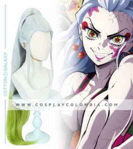 peluca cosplay daki kimetsu no yaiba tienda cosplay colombia 001