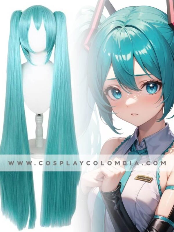 peluca miku hatsune cosplay vocaloid bogota colombia tienda cosplay 01