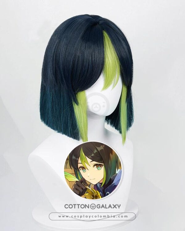 Peluca-cosplay-Tighnari--genshin-impact-colombia-tienda-cosplay-colombia-cosplay-01