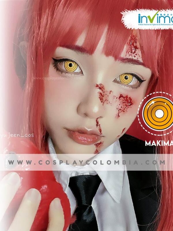 makima chainsaw man lentes de contacto invima colombia cosplay colombia tienda kpop cotton galaxy 01