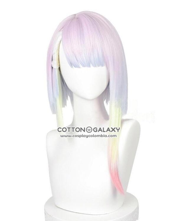 Peluca lucy cyberpunk edgerunners tienda cosplay colombia cotton galaxy 02