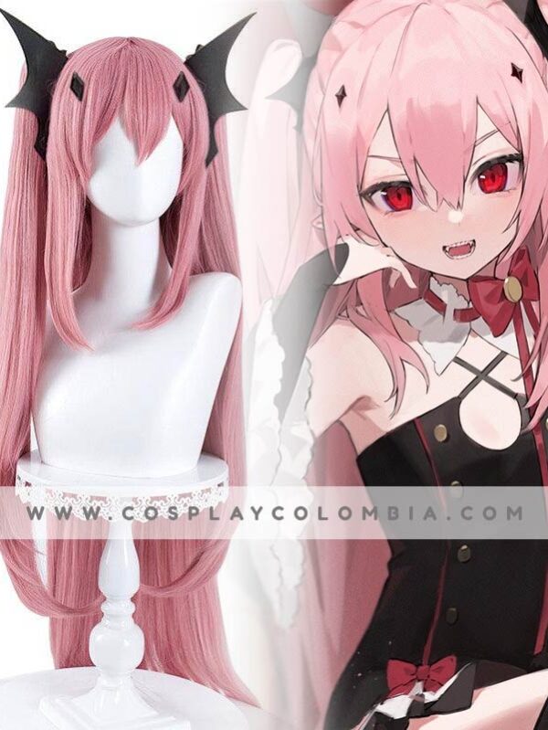 Peluca krul tepes owaru no seraph cosplay tienda colombia cotton galaxy 01