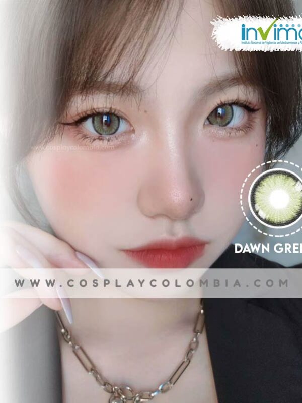 Dawn green lentes de contacto invima colombia cosplay colombia tienda kpop douyin 02