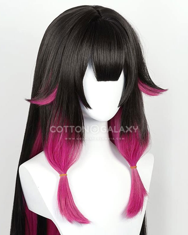 Genshin Impact Columbina Peluca Cosplay - Imagen 2