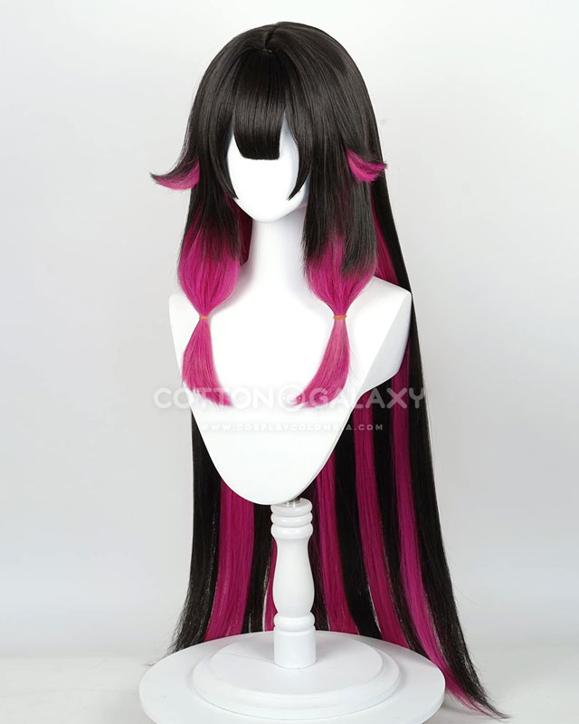 Genshin Impact Columbina Peluca Cosplay - Imagen 3