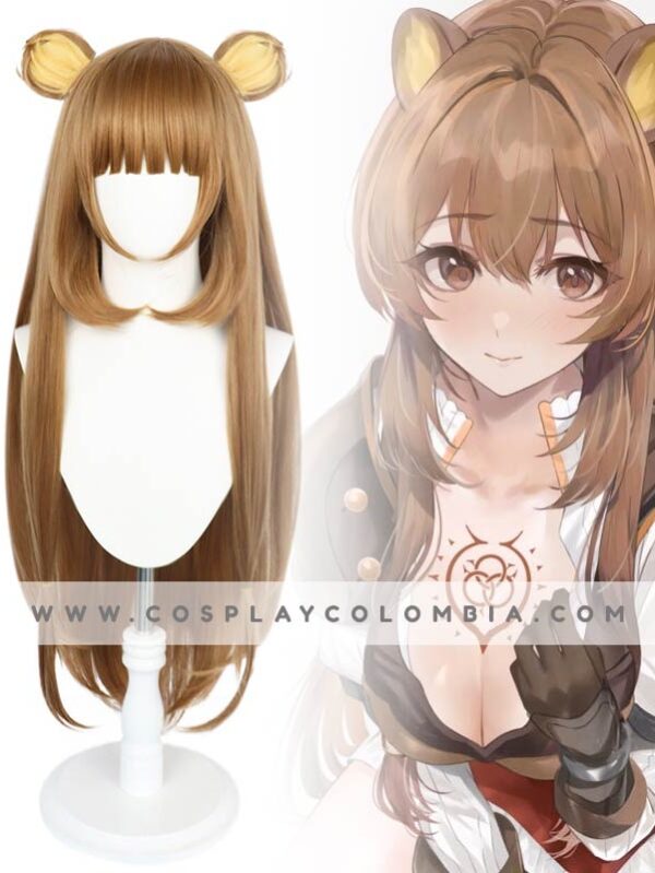 Tate no yuusha Raphtalia Peluca Cosplay tienda colombia cotton galaxy bogota 00