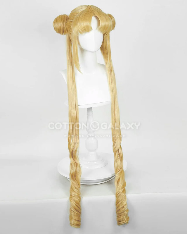 Sailor Moon Serena Usagui Peluca Cosplay - Imagen 4