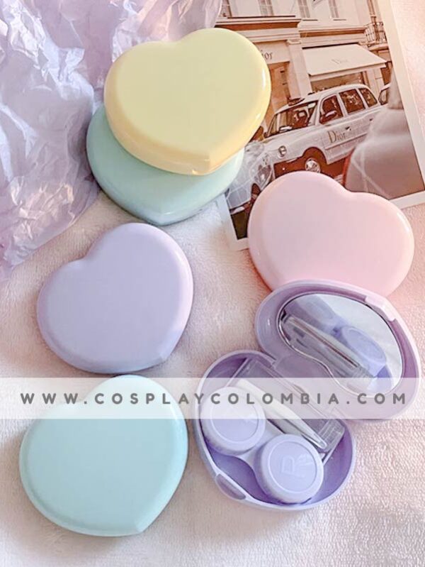 estuche porta lentes corazon bogota colombia tienda cosplay kpop harajuku lolita 01
