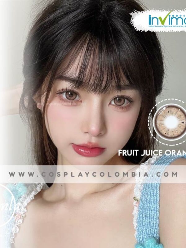 Fruit Juice Orange lentes de contacto invima colombia cosplay colombia tienda doujin cotton galaxy 01