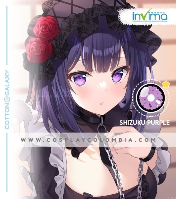 shizuku purple lentes de contacto invima colombia cosplay tienda cotton galaxy 01