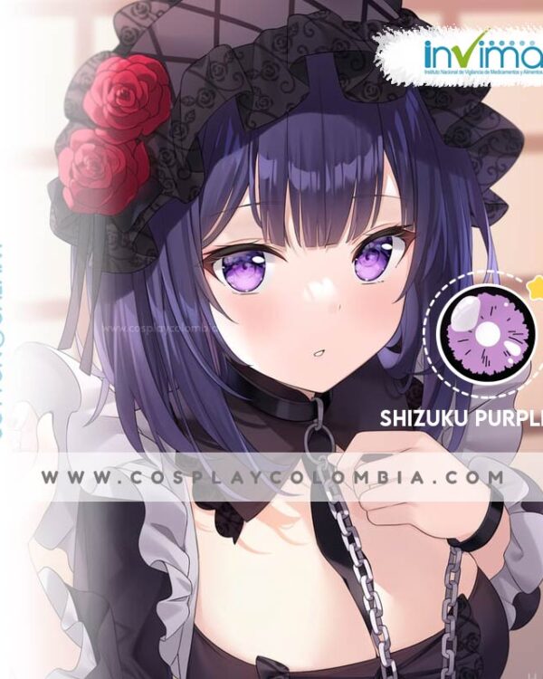 shizuku purple lentes de contacto invima colombia cosplay tienda cotton galaxy 01