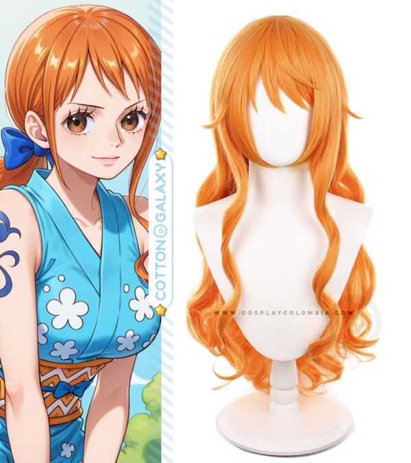 Peluca-cosplay-nami-one-piece-anime-cotton-galaxy-cosplay-colombia-tienda-01