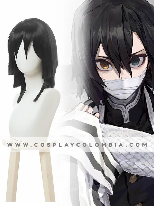 obanai iguro peluca cosplay kimetsu no yaiba tienca cosplay instagram colombia cotton galaxy 01