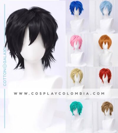 peluca para cosplay cortas baratas en bogota cotton galaxy cosplay colombia 01