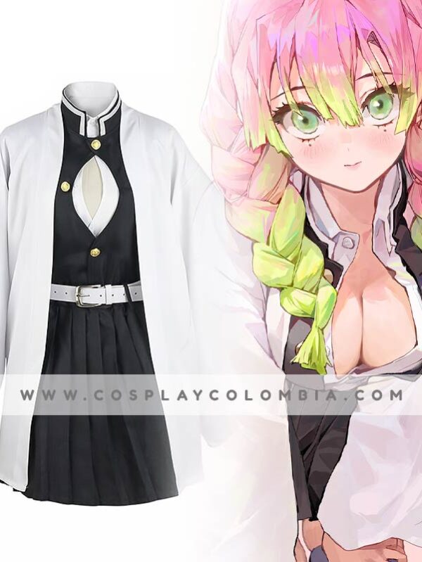 traje cosplay Kanroji Mitsuri kimetsu no yaiba bogota donde comprar cosplay 07
