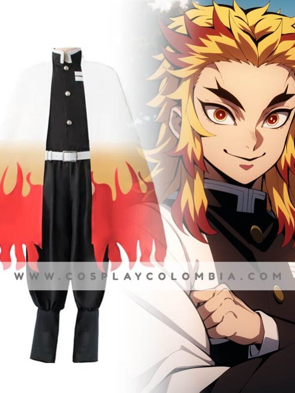 traje cosplay rengoku kimetsu no yaiba bogota donde comprar cosplay 11