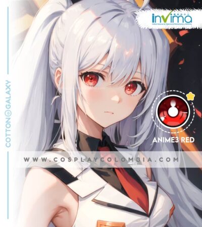 Anime3 Red lentes de contacto cosplay invima colombia cotton galaxy 00