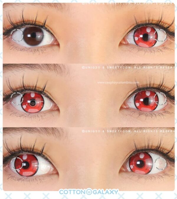 Anime3 Red lentes de contacto cosplay invima colombia cotton galaxy 02