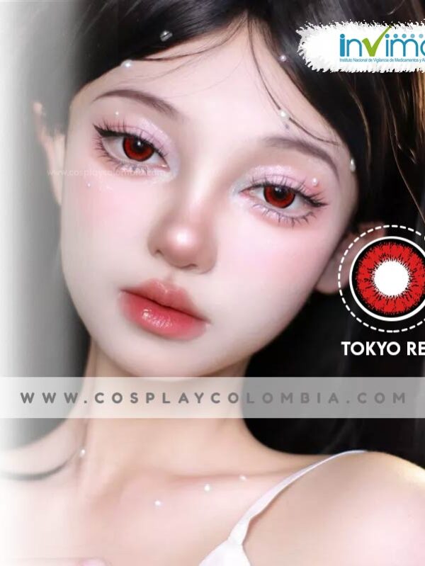 Tokyo red lentes de contacto cosplay invima colombia cotton galaxy 00