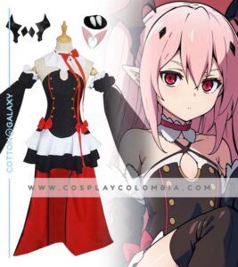 Krul tepes owaru no seraph traje cosplay peluca tienda cosplay colombia cotton galaxy 01