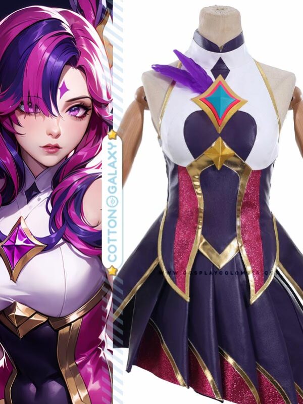 Traje-xayah-guardiana-estelar-league-of-legends-peluca-tienda-cosplay-colombia-cotton-galaxy-00