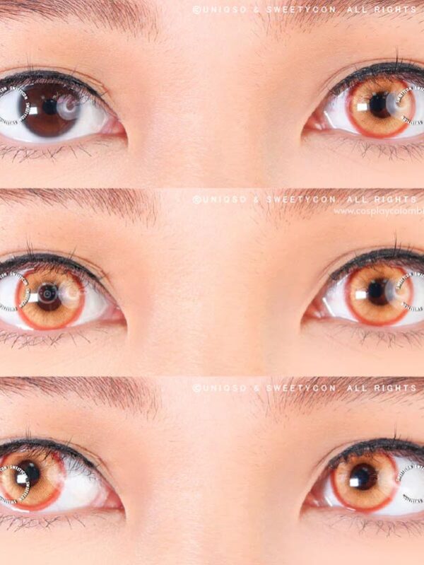 Lentes de contacto Cosplay Magic Pop Golden Brown - Imagen 4