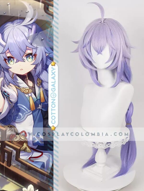 Honkai-Star-Rail-Bailu-peluca-cosplay-wig-cotton-galaxy-08