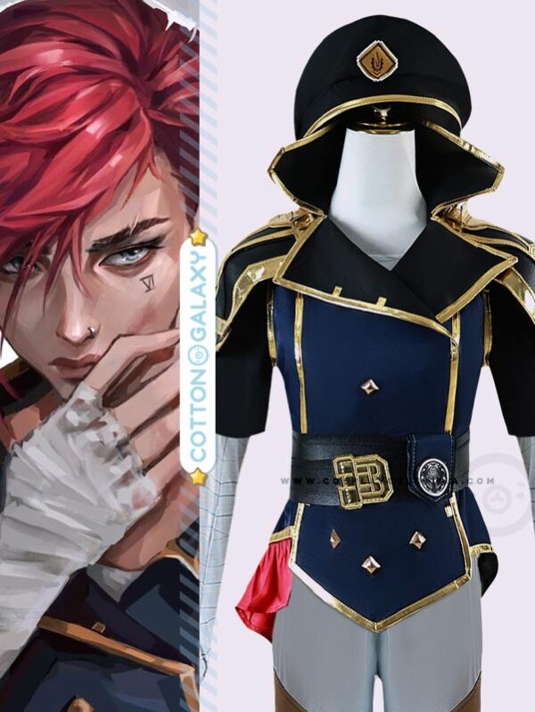Traje-vi-policia-arcane-cosplay-league-of-legends-cotton-galaxy-06