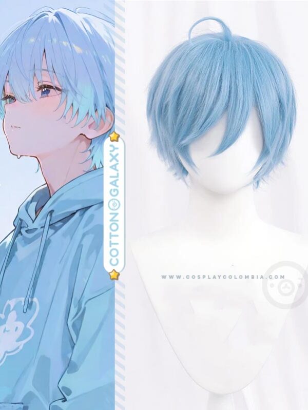 pelucas-cortas-hombre-cosplay-colombia-cotton-galaxy-azul