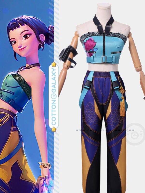 cosplay-zoe-KPop-Demon-Hunters-traje-cotton-galaxy-tienda-colombia-089