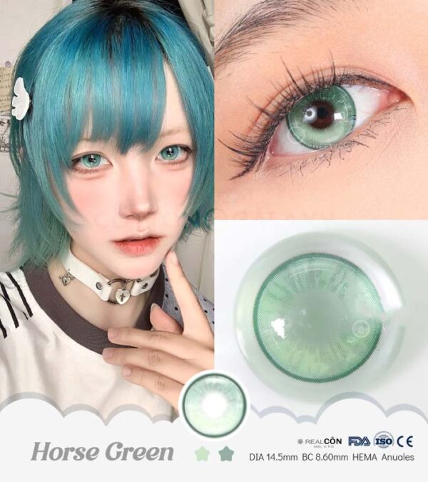 lentes-de-contacto-colombia-Horse-green-cosplay-cotton-galaxy-tienda-01