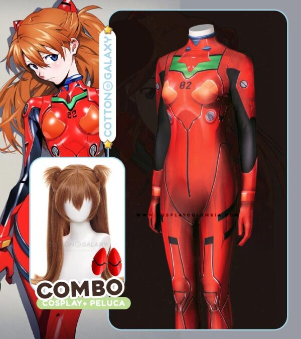 traje-y-peluca-asuka-evangelion-cosplay-barato-colombia-combo-01