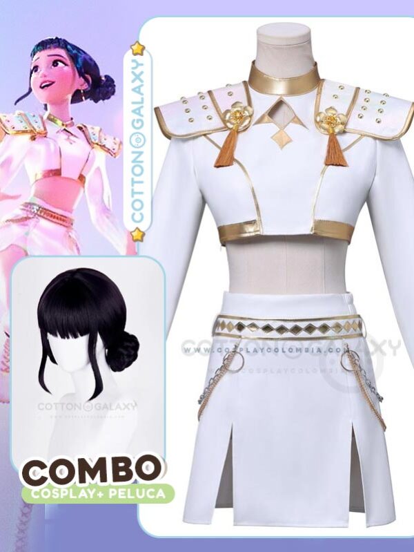 traje-y-peluca-zoey-kpop-demon-hunter-cosplay-barato-spy-family-colombia-combo-02