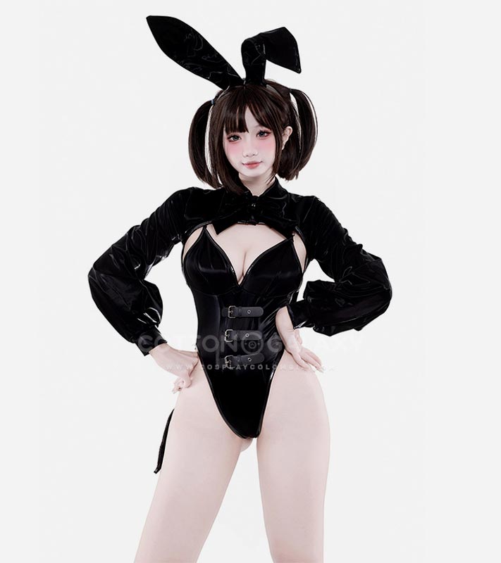 Lenceria Anime Bunny body Black - Imagen 3